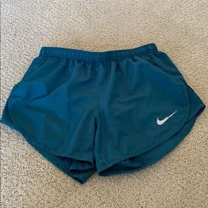 Nike athletic shorts with zipper pocket in back